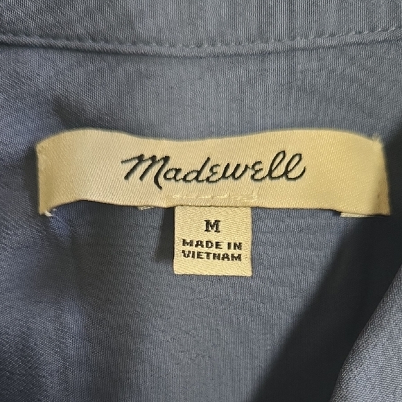 Madewell Slate Blue Sleeveless Top - Picture 8 of 8